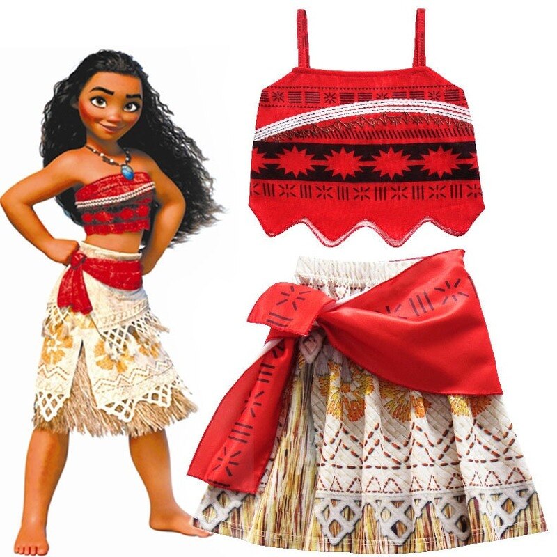 Fantasia completa da Moana + colar - Desapegos de Roupas quase novas ou  nunca usadas para bebês, crianças e mamães. 975728