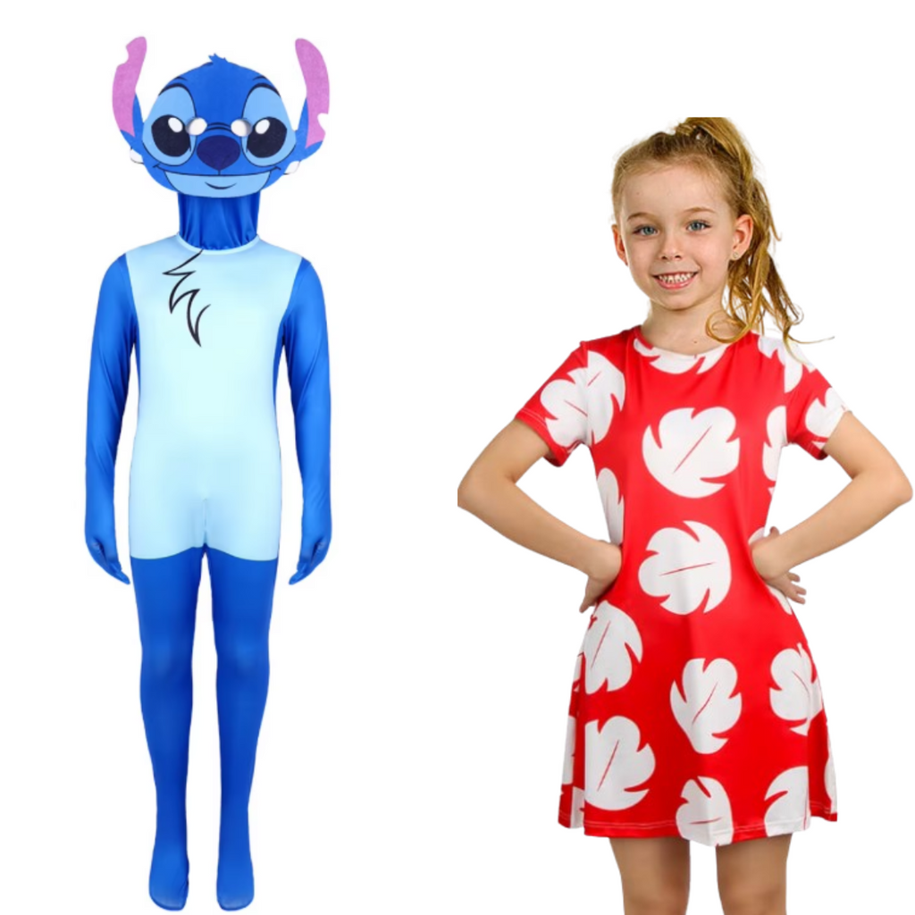 Fantasia Lilo e Stitch Infantil 2025