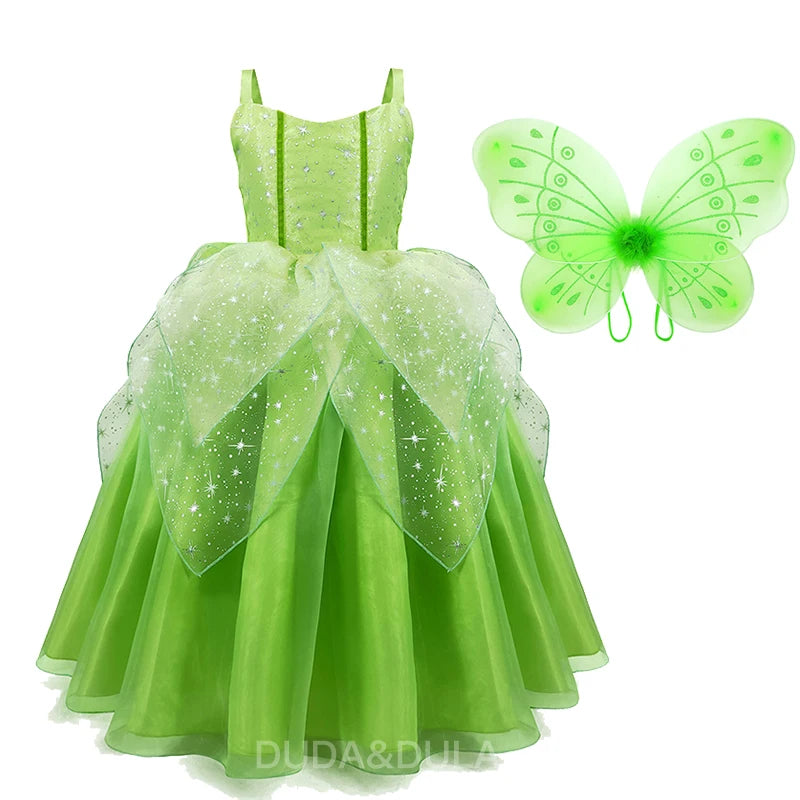 Fantasia Fada Verde Luxo