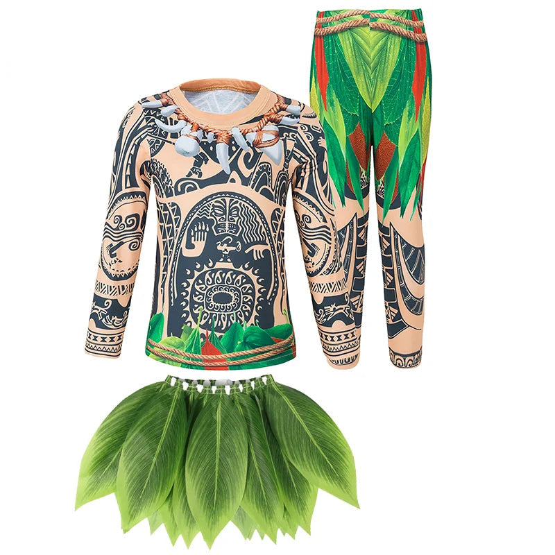 Fantasia Maui Infantil - Moana 2