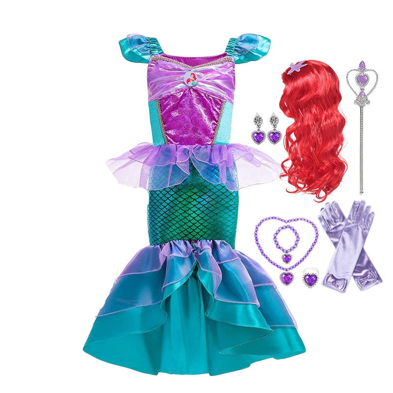 Vestido Ariel Encanto - A pequena Sereia