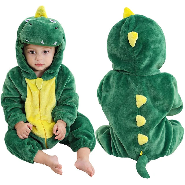 Pijama Dinossauro Verde Infantil