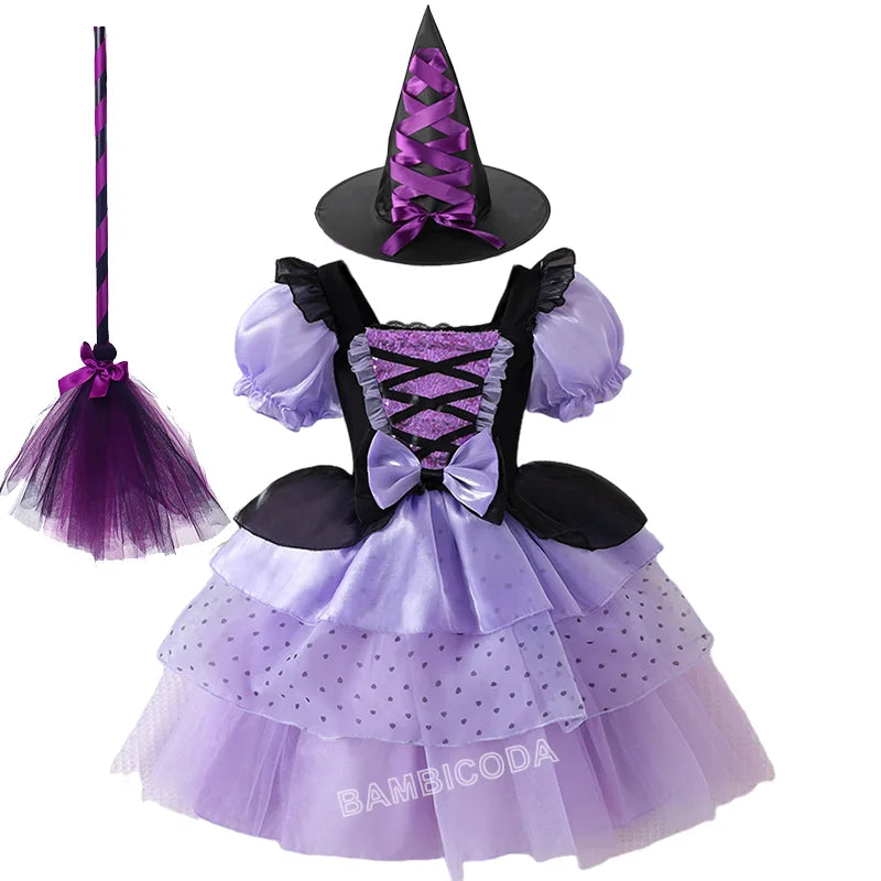 Fantasia Bruxinha Tutu Infantil
