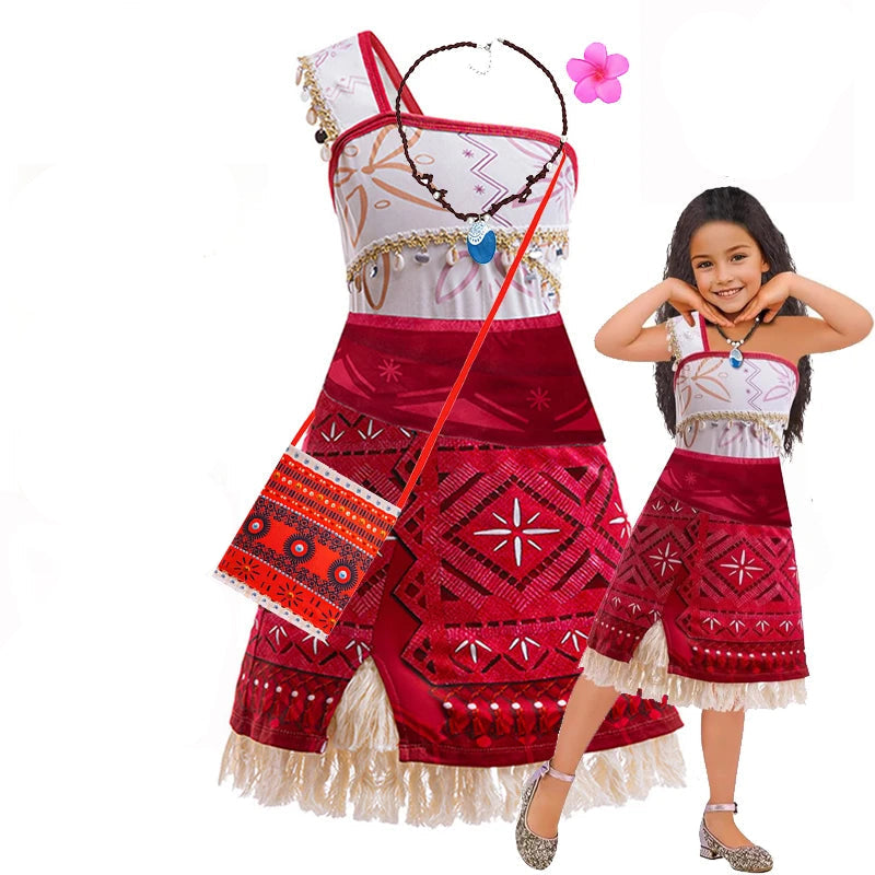 Fantasia Moana 2 Infantil Deluxo
