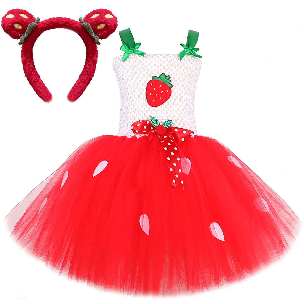 Fantasia Morango Infantil