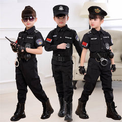 Fantasia Infantil Policial Tommy Tamanho G Brinquedos Bambalalão Brinquedos  Educativos