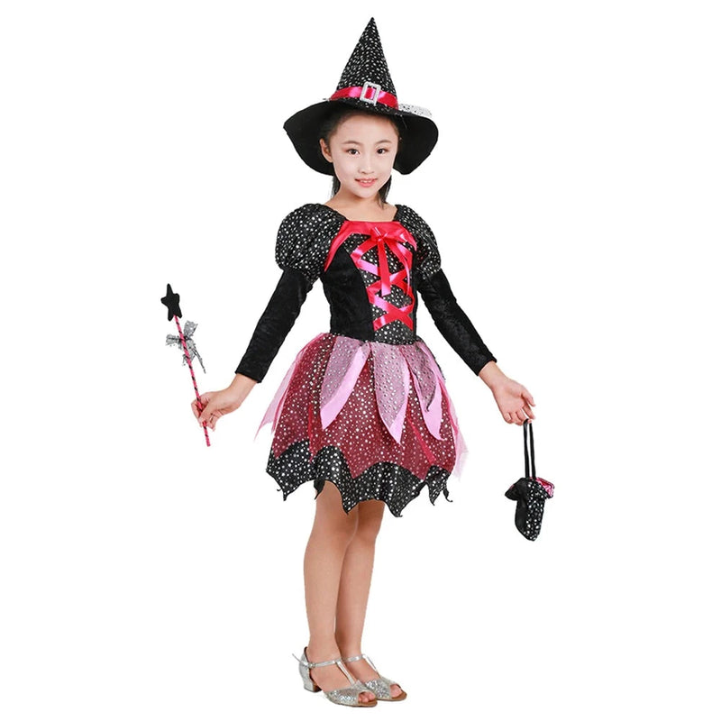 Vestido Arlequina Hallowen - Tudo Mamães