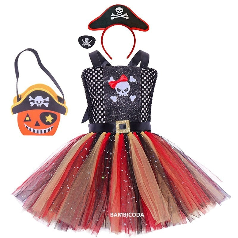 Fantasia Menina Pirata Infantil